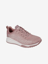 Skechers Bobs Squad 3 Blush Sneakers