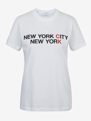 Calvin Klein Logo Text T-Shirt