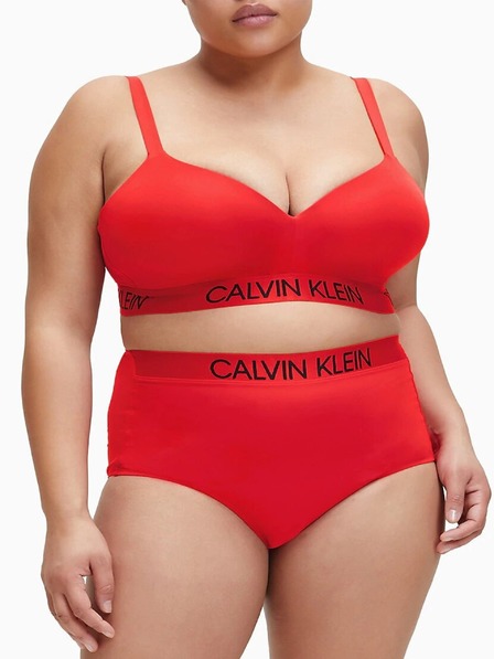 Calvin Klein Underwear	 Demi Bralette Plus Size High Risk Bikini top