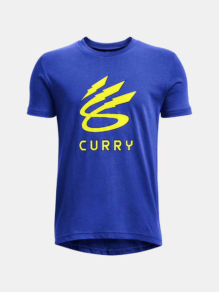 Under Armour UA Curry Lightning Logo Kinder T-shirt