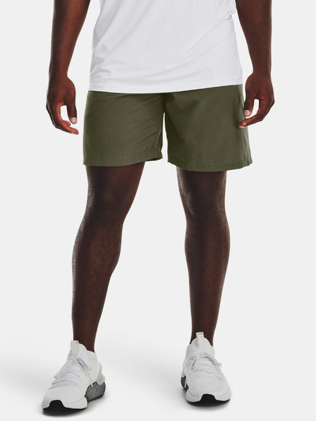 Under Armour UA Woven Graphic Shorts-GRN Shorts