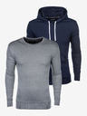 Ombre Clothing Sweatshirt 2 st