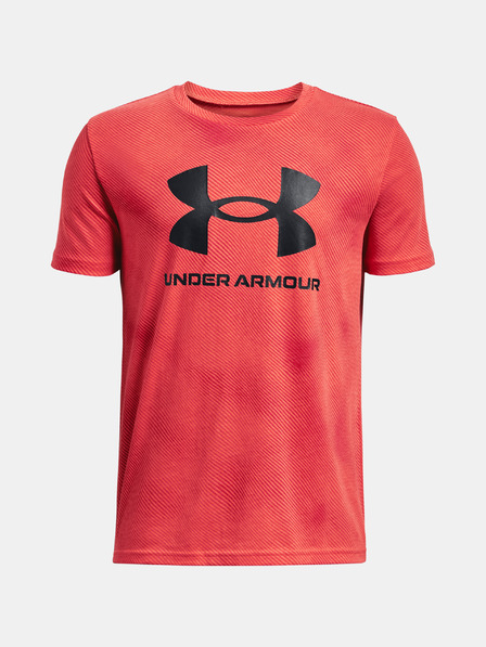 Under Armour UA Sportstyle Logo Aop SS Kinder T-shirt