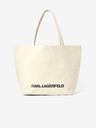 Karl Lagerfeld Ikonik 2.0 Canv Shopper tas