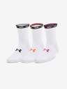 Under Armour UA Essential Nv Mid Crew Sokken 3 paar