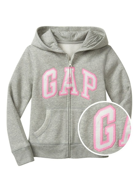 GAP Logo zip hoodie Sweatshirt