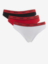 HUGO Triplet Thong Stripe 3-pack Slip