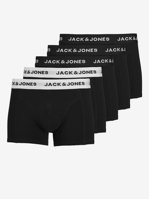 Jack & Jones Solid Boxershorts 5 stuks