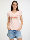 Guess Logo Flowers T-Shirt