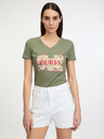 Guess Logo Flowers T-Shirt