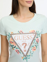 Guess Triangle Flowers T-Shirt