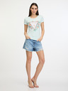 Guess Triangle Flowers T-Shirt