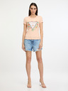 Guess Triangle Flowers T-Shirt