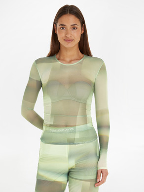 Calvin Klein Jeans Illuminated Mesh T-Shirt