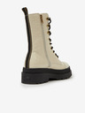 Scotch & Soda Aubri Mid Boot Off White Croco Enkellaarsjes