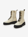 Scotch & Soda Aubri Mid Boot Off White Croco Enkellaarsjes