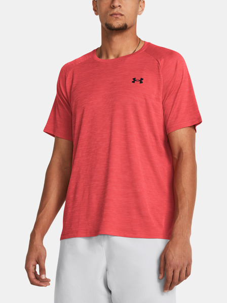 Under Armour UA Tech Textured SS-RED T-Shirt