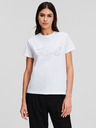 Karl Lagerfeld Rhinestone Logo T-Shirt