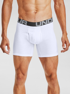 Under Armour UA Charged Cotton 6in 3-pack Hipsters