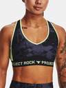 Under Armour UA Project Rock Crssbk Bra Print Sport BH