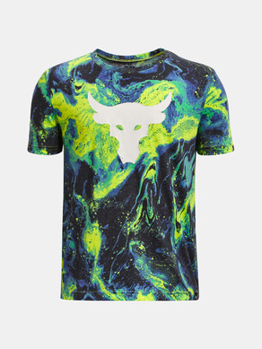 Under Armour UA Project Rock Marble Aop SS Kinder T-shirt