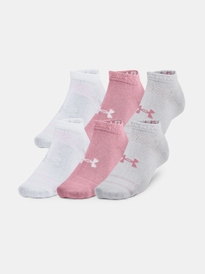 Under Armour Unisex UA Essential Low Sokken 6 paar