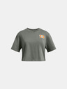 Under Armour Project Rock Campus Crop SS Kinder T-shirt