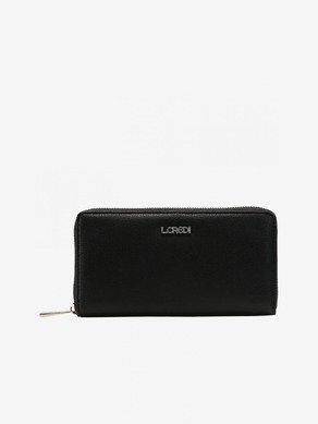 L.CREDI Filippa Wallet L Black Portemonnee