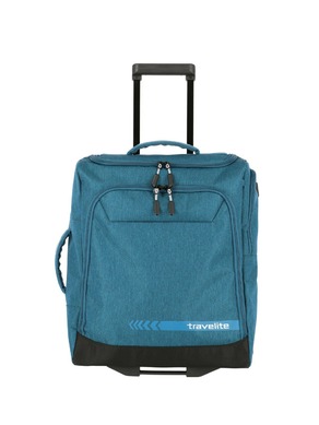 Travelite Kick Off Wheeled Duffle S - petrolejová Tas