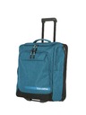 Travelite Kick Off Wheeled Duffle S - petrolejová Tas