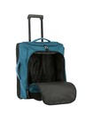 Travelite Kick Off Wheeled Duffle S - petrolejová Tas