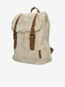 Enrico Benetti Teddy Tablet Backpack Off-White Rugzak