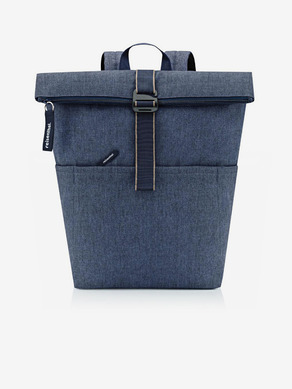 Reisenthel Rolltop Herringbone Dark Blue Rugzak