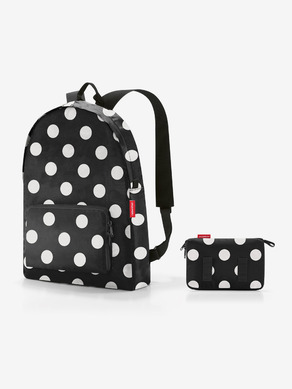 Reisenthel Mini Maxi Rucksack Dots White Rugzak