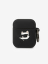 Karl Lagerfeld AirPods 1/2 Black Brillenkoker