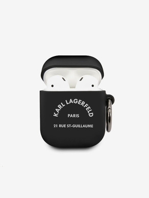 Karl Lagerfeld AirPods 1/2 Black Brillenkoker