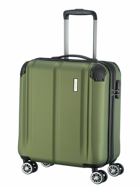 Travelite City 4w S Green Koffer