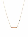 Vuch Ederne Rose Gold Halsketting