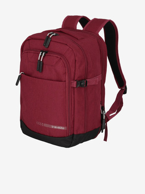 Travelite Kick Off Cabin Backpack Red Rugzak