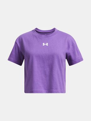 Under Armour UA Crop Sportstyle Logo SS Kinder T-shirt