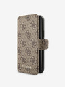 Guess 4G Book iPhone 11 Brown Case